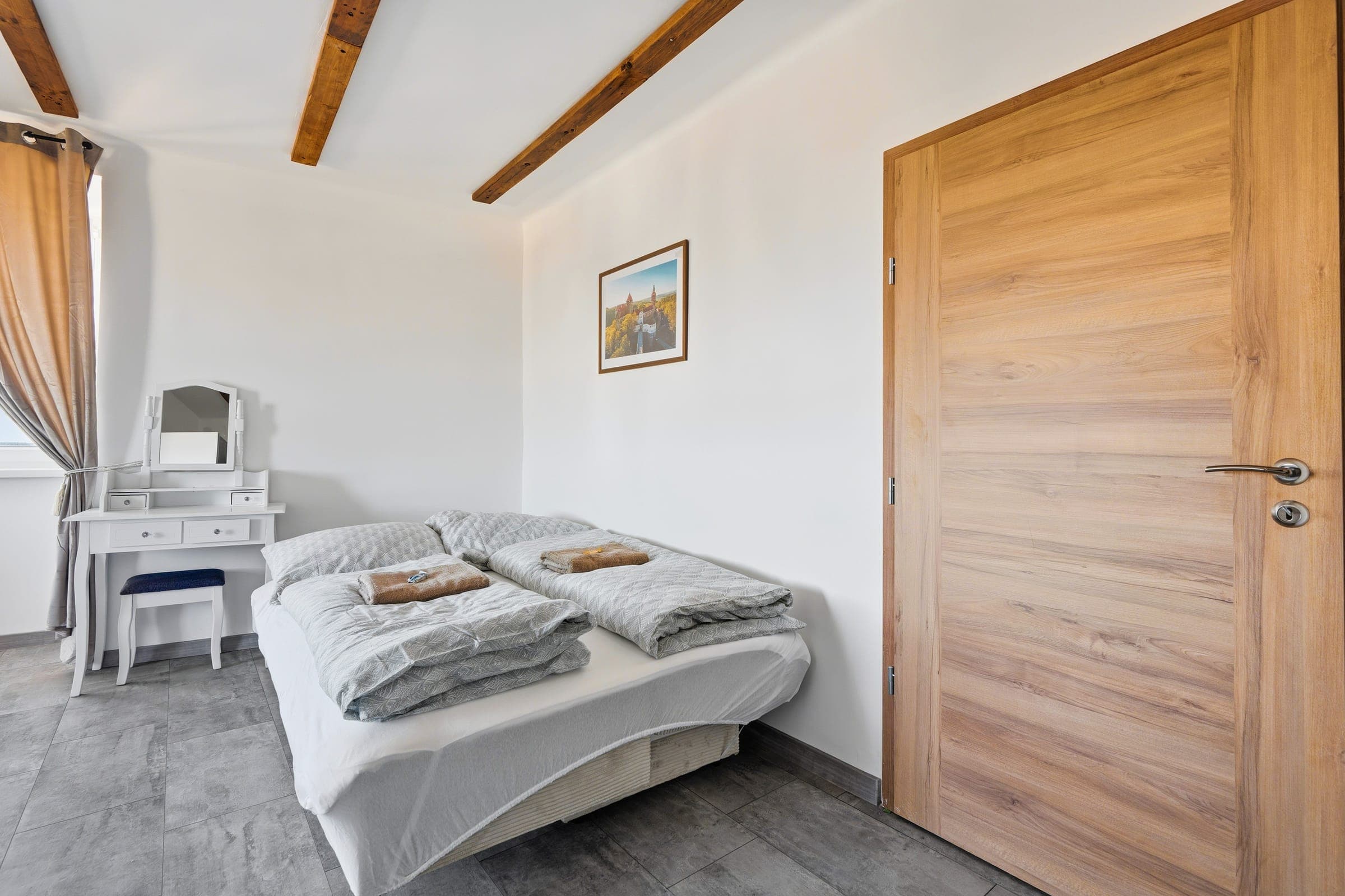 Attic bedroom